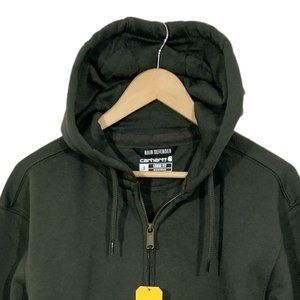 Carhartt | Shirts | Carhartt Rain Defender Loose Fit Heavyweight Fullzip  Sweatshirt Ts64m Olive | Poshmark